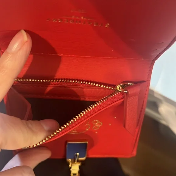 Strathberry small wallet Melville Red - Picture 8 of 12